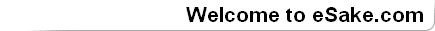 Welcome to eSake.com 